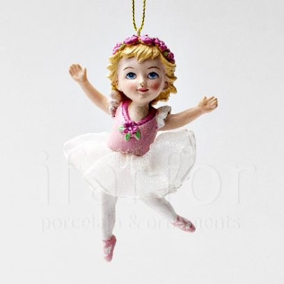 Елочная игрушка «Маленькая балерина 1»