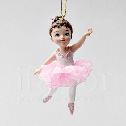 Елочная игрушка «Маленькая балерина 2»