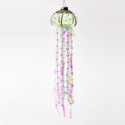 Елочная игрушка «Рождественская медуза 1»