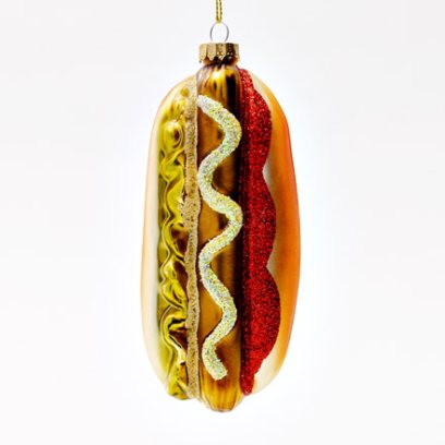 Елочная игрушка «Хот-дог»