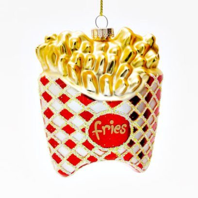 Елочная игрушка «Картошка фри»