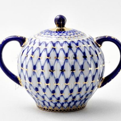 Сахарница «Кобальтовая сетка»