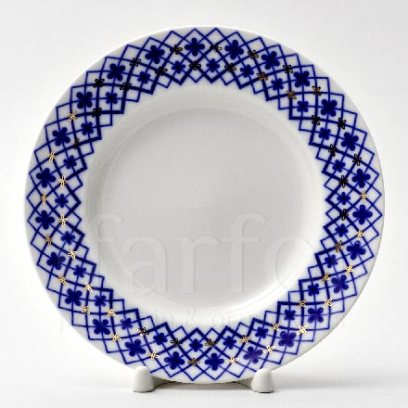 Тарелка мелкая «Снежинка»