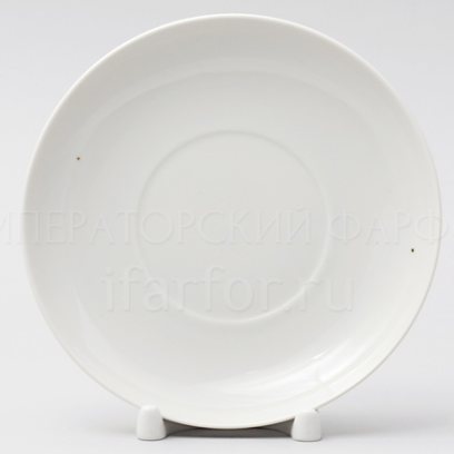 Блюдце Ленинградский Белый н/к