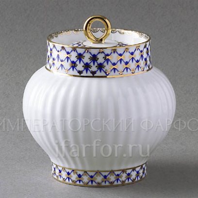 Сахарница «Кобальтовая сетка»