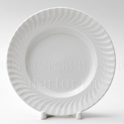 ТАРЕЛКА мелкая 180 Витая Белый н/к
