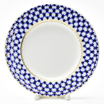 Тарелка мелкая «Кобальтовая сетка»