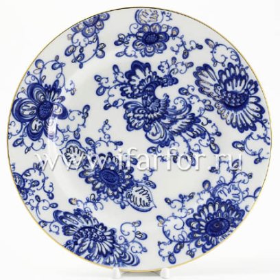 Блюдо круглое «Поющий сад»