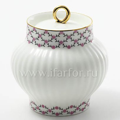 Сахарница «Розовая сетка»