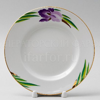 Тарелка мелкая «Ирисы»