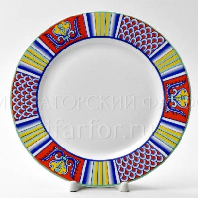 Тарелка мелкая Юлия Высоцкая. Rosso