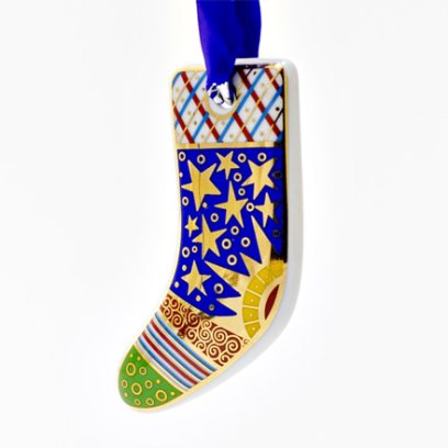 Елочная игрушка Носочек Колядки