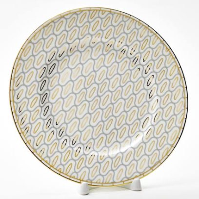 Тарелка плоская «Саламандра Грей»