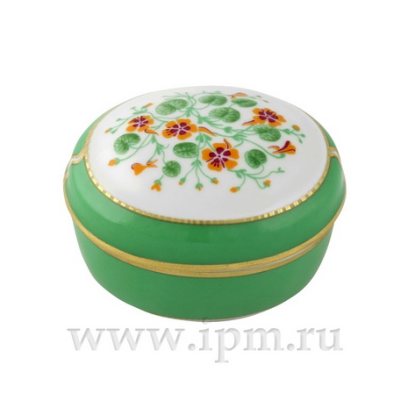 Туалетная коробочка Овальная Настурция