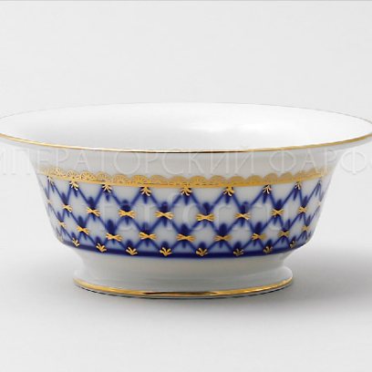 Салатник 2 порц. кругл. «Кобальтовая сетка»