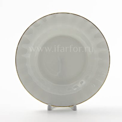 Тарелка глубокая Золотая лента