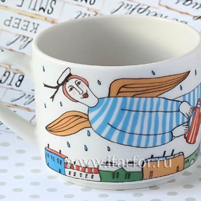 Чашка чайная «Город дождей»