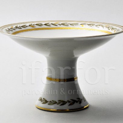 Ваза для фруктов «Нефритовый фон»