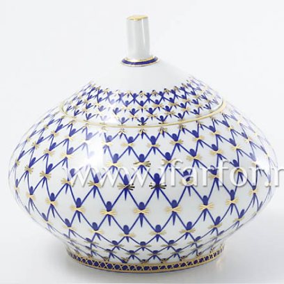 Сахарница «Кобальтовая сетка»