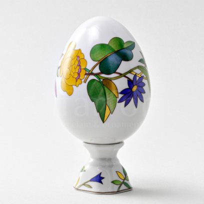 Яйцо пасхальное с.р. на подставке Пестрый венок Яйцо