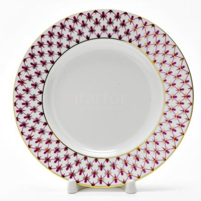 Тарелка мелкая «Сетка-блюз 2»