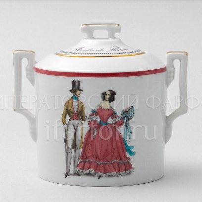 Сахарница в подарочной коробке «Modes de Paris (терракот)»