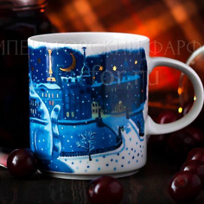 Кружка «Синие коты Петербурга»