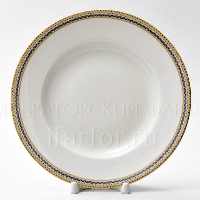 Тарелка мелкая Русский стиль