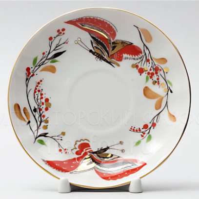 Блюдце чайное «Бабочки»