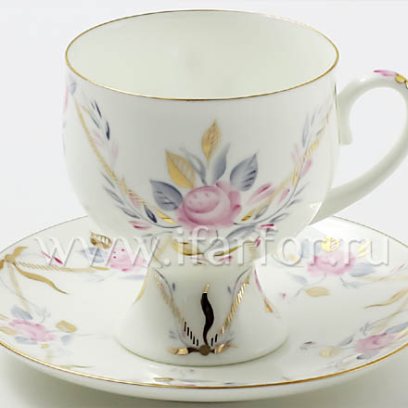 Чашка с блюдцем «Галантный» 1/2