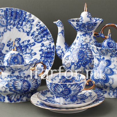 Сервиз чайный «Поющий сад» 6/22