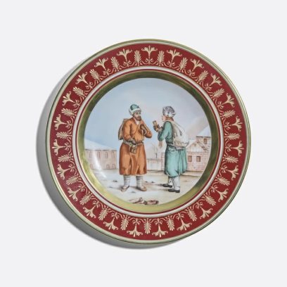 Подарочный набор декор. 265 мм Mazarin Гурьевский. Торговец икрой