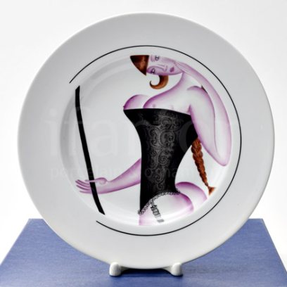 Декоративная тарелка в подарочной коробке «Куку»