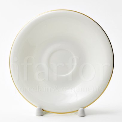 Блюдце чайное «Золотая лента»