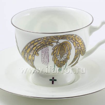 Чашка с блюдцем чайный «Навсегда вместе 2» 1/2