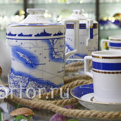 Сервиз чайный «Кают-компания» 6/14