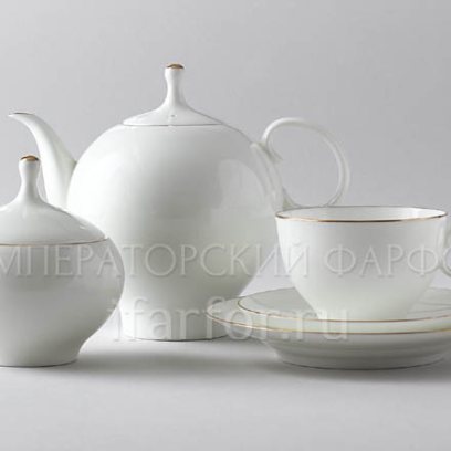 Сервиз чайный «Золотая лента» 6/20