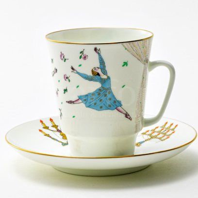 Чашка с блюдцем «Балет. Ромео и Джульетта» 1/2