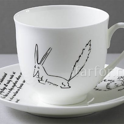 Чашка с блюдцем в подарочной коробке «Fox.The Little Prince» 1/2