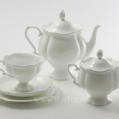 Сервиз чайный «Платиновая лента» 6/20