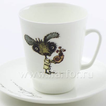 Чашка с блюдцем в подарочной коробке «Фитюлька» 1/2