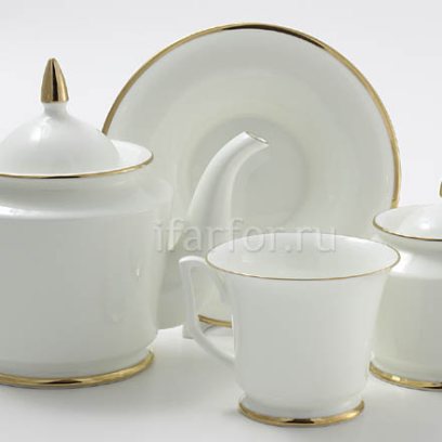 Сервиз чайный «Золотая лента» 6/14