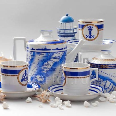 Сервиз чайный «Кают-компания» 6/14