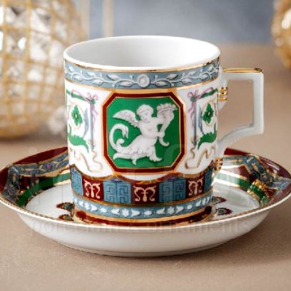 Чашка с блюдцем чайная «Античный» 1/2