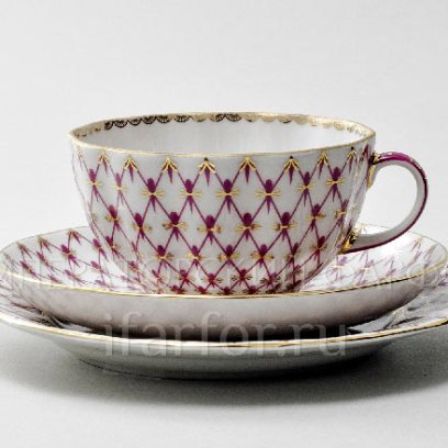 Комплект чайный «Сетка-блюз 2» 1/3