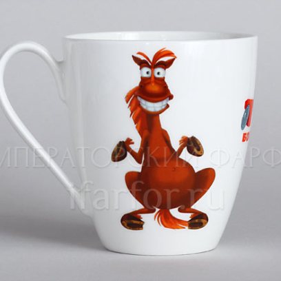 Бокал в подарочной коробке Три богатыря. Конь Вариации