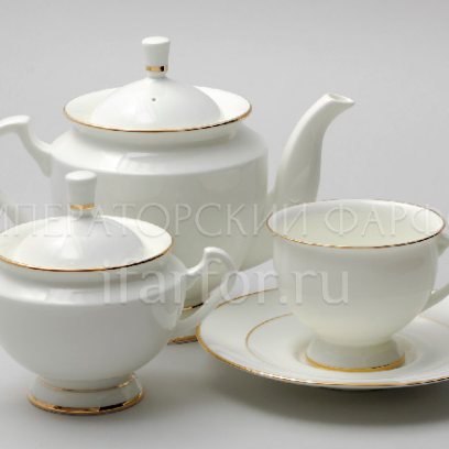 Сервиз чайный «Золотая лента» 6/14