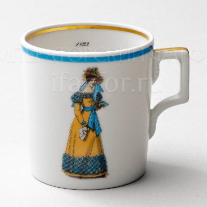 Чашка чайная «Modes de Paris 1823»