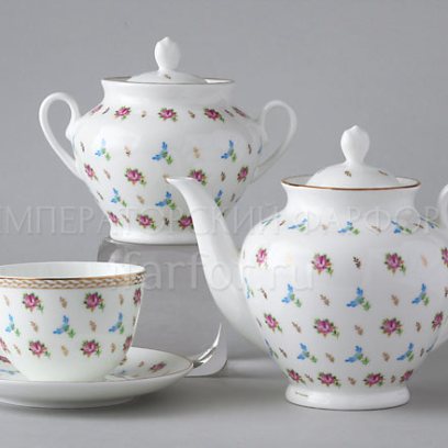 Сервиз чайный «Цветочный вальс» 6/14
