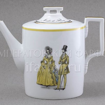 Чайник в подарочной коробке «Modes de Paris (желтый)»
